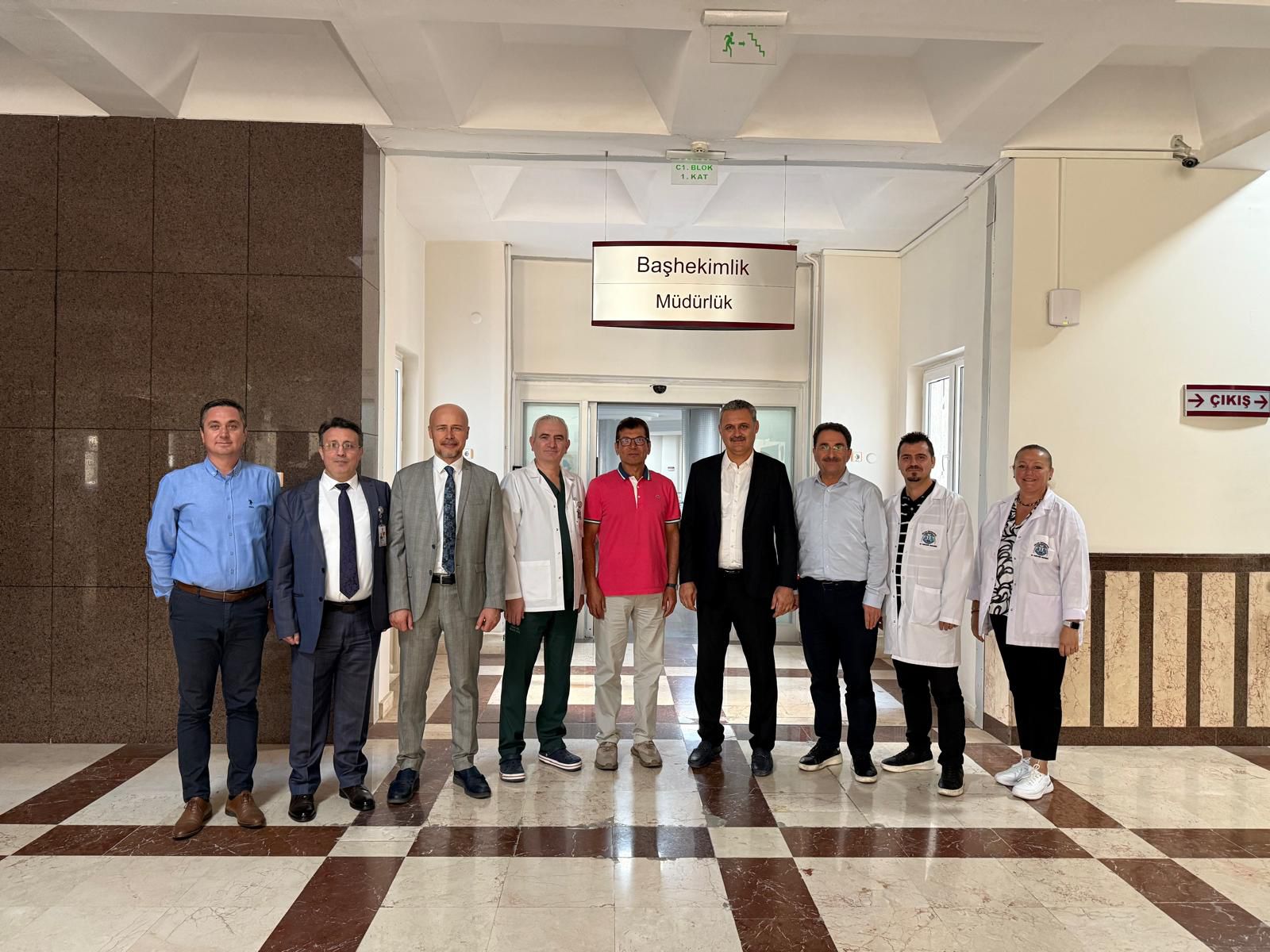 Konya İl Sağlık Müdürü Doç. Dr. Yusuf Yavuz Hastanemizi Ziyaret Etti